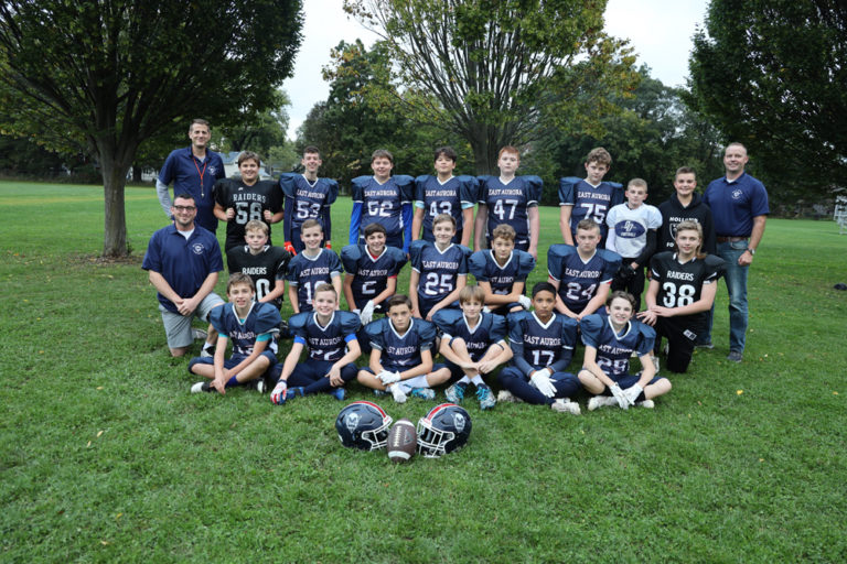 Varsity East Aurora Little Loop Football and Cheerleading